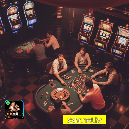 Imagem promocional do cassino online da XXBR mostrando jogos ao vivo